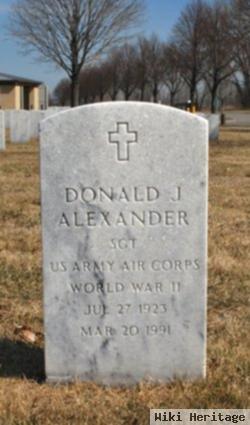 Donald J Alexander