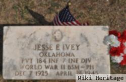 Jesse E Ivey
