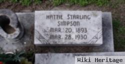 Hattie Starling Simpson