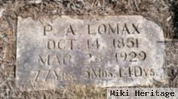 Pinkney Asbury "pink" Lomax