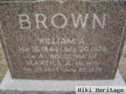 Martha A Brown