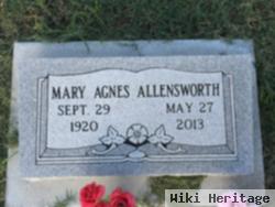 Mary Agnes Foster Allensworth