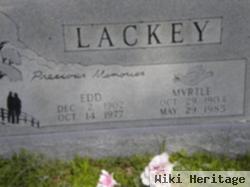 Myrtle Buck Lackey