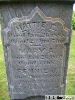 Hattie E Rowe