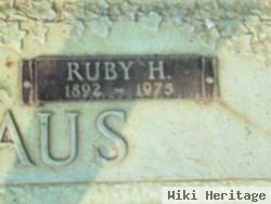 Ruby H Althaus