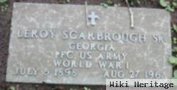 Pfc Leroy Scarbrough, Sr