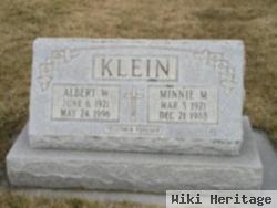 Minnie M Amick Klein