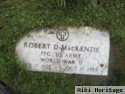 Robert D Mackenzie