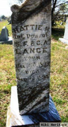 Hattie M. Lance