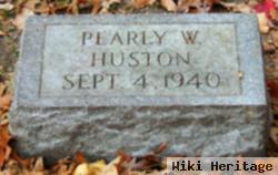 Pearly W Huston