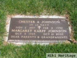 Chester A Johnson