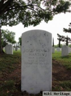 Josephine F Hartin