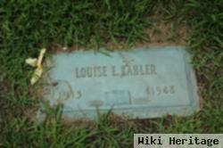 Louise E Logan Kahler