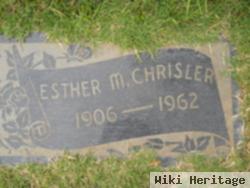 Esther M. Chrisler