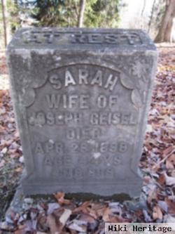 Sarah Cable Geisel