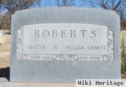 Mattie M Roberts