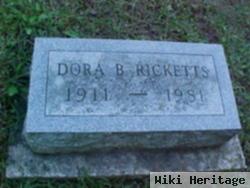 Dora B Ricketts