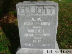 Mary "mollie" Grimes Elliott