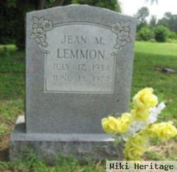 Jean M Lemmon