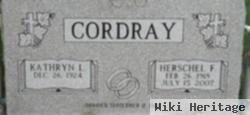 Herschel F Cordray