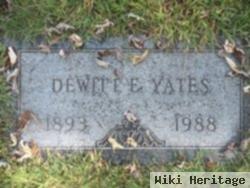 Dewitt E. Yates