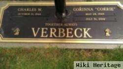 Corinna L "corrie" Albright Verbeck