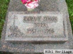 Emma E. Simon York