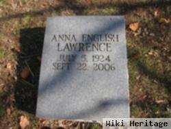 Anna English Lawrence