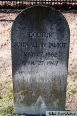 John Allan Talbot, Iii