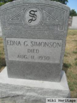 Edna G Simonson