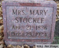 Mary Stockle