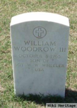 William Woodrow Wheeler, Iii