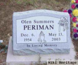 Olen Summers Periman