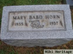 Mary Babo Horn