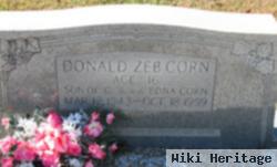 Donald Zeb Corn