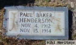 Paul Baker Henderson