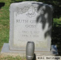 Ruth Gibson Goss