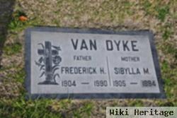 Frederick Hans Van Dyke, Sr