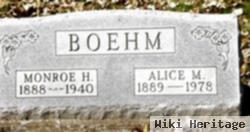 Alice M. Willott Boehm