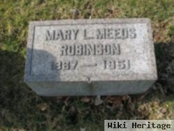 Mary A Meeds Robinson