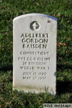 Adelbert Gordon Baisden