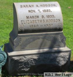 Sarah A Hodson