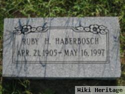 Ruby H Wedell Haberbosch