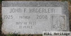 John F. Haderlein