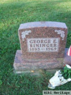 George Edgar Rininger