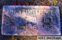 Clinton Dabney Pepper, Sr