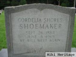 Cora Cordelia Shores Shoemaker
