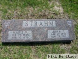 Marie F Strahm