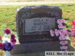 Leola A. Bahlman Marvin