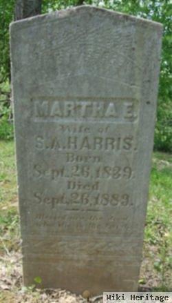 Martha E Harris